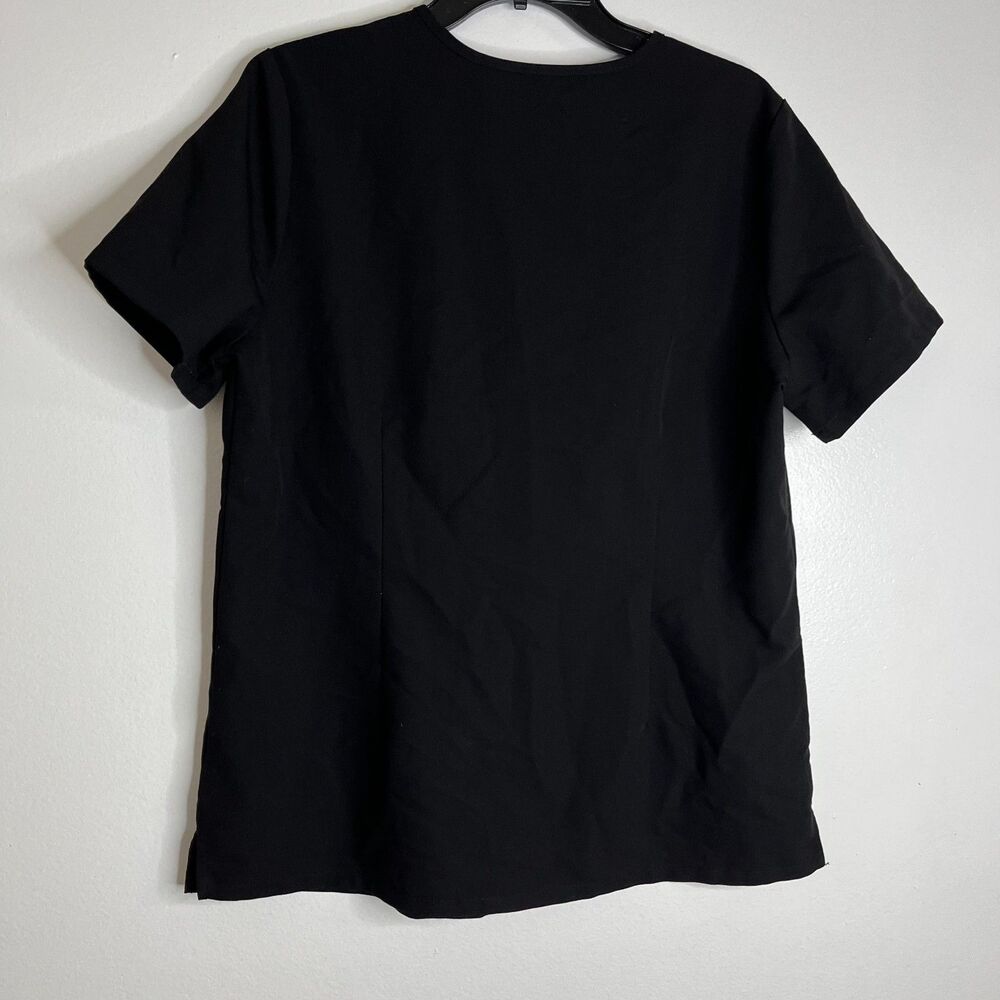 Figs Womens Scrub Set M Black Top Jogger Pants Technical Collection Stretch - Picture 4 of 12